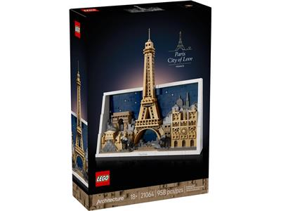 LEGO Architechure 21064 Paris City Of Love FRANCE