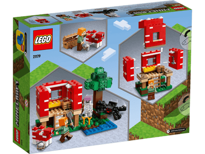 LEGO Minecraft 21179 The Mushroom House