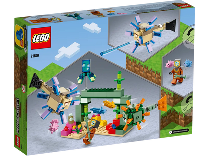 LEGO Minecraft 21180 The Guardian Battle