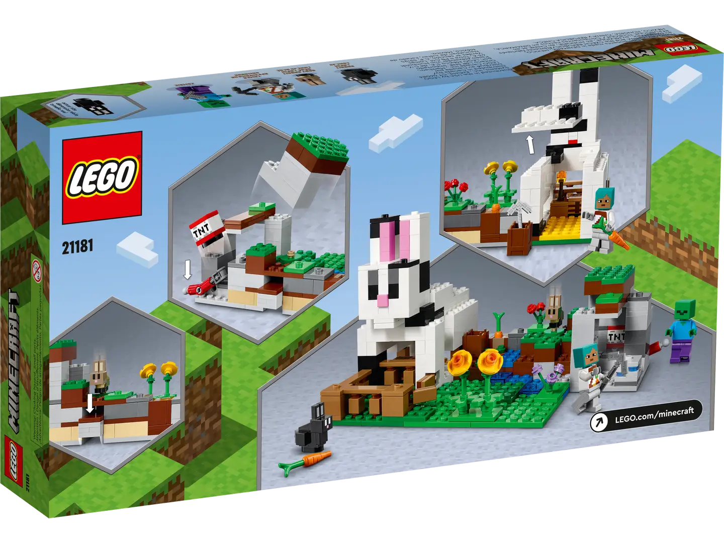 LEGO Minecraft 21181 The Rabbit Ranch