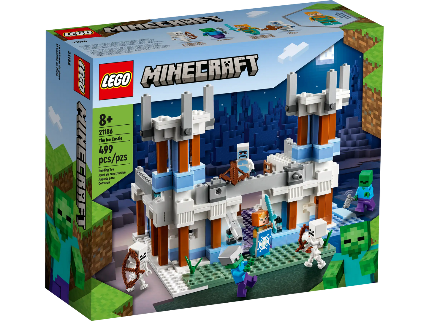 LEGO Minecraft 21186 The Ice Castle