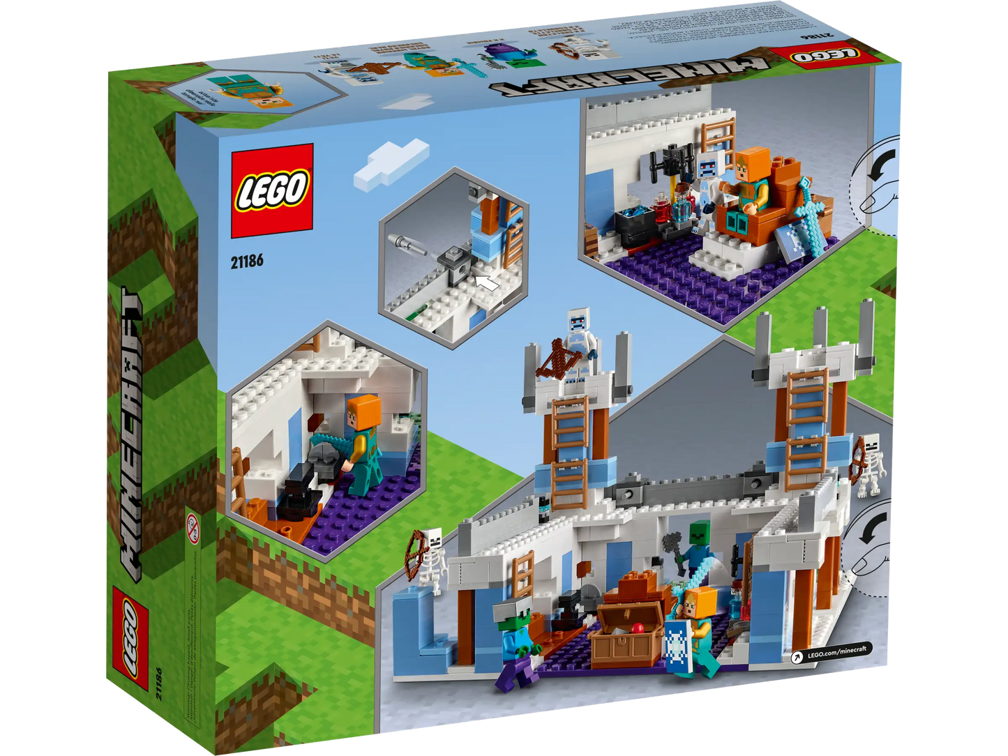 LEGO Minecraft 21186 The Ice Castle
