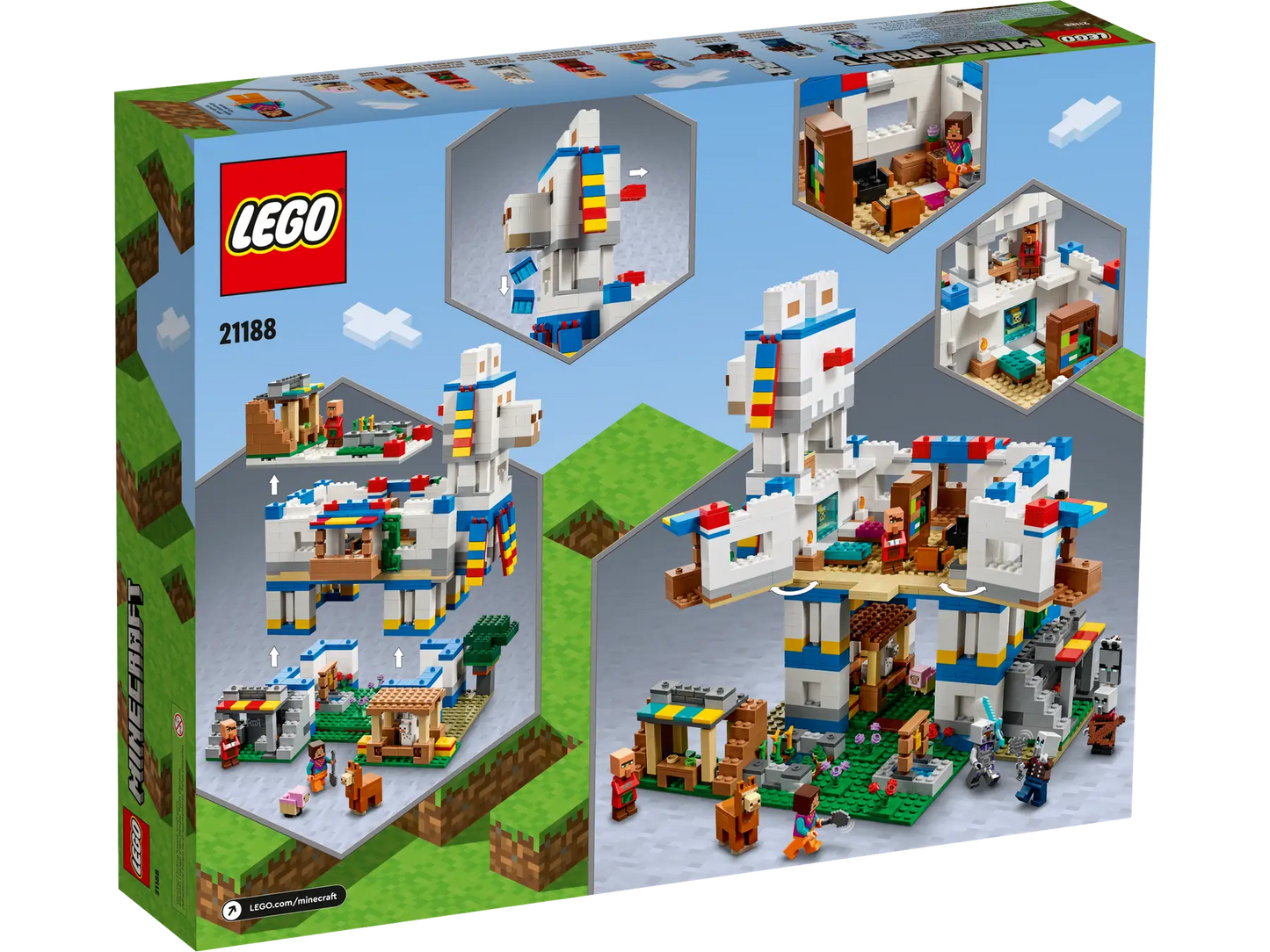 LEGO Minecraft 21188 The Llama Village