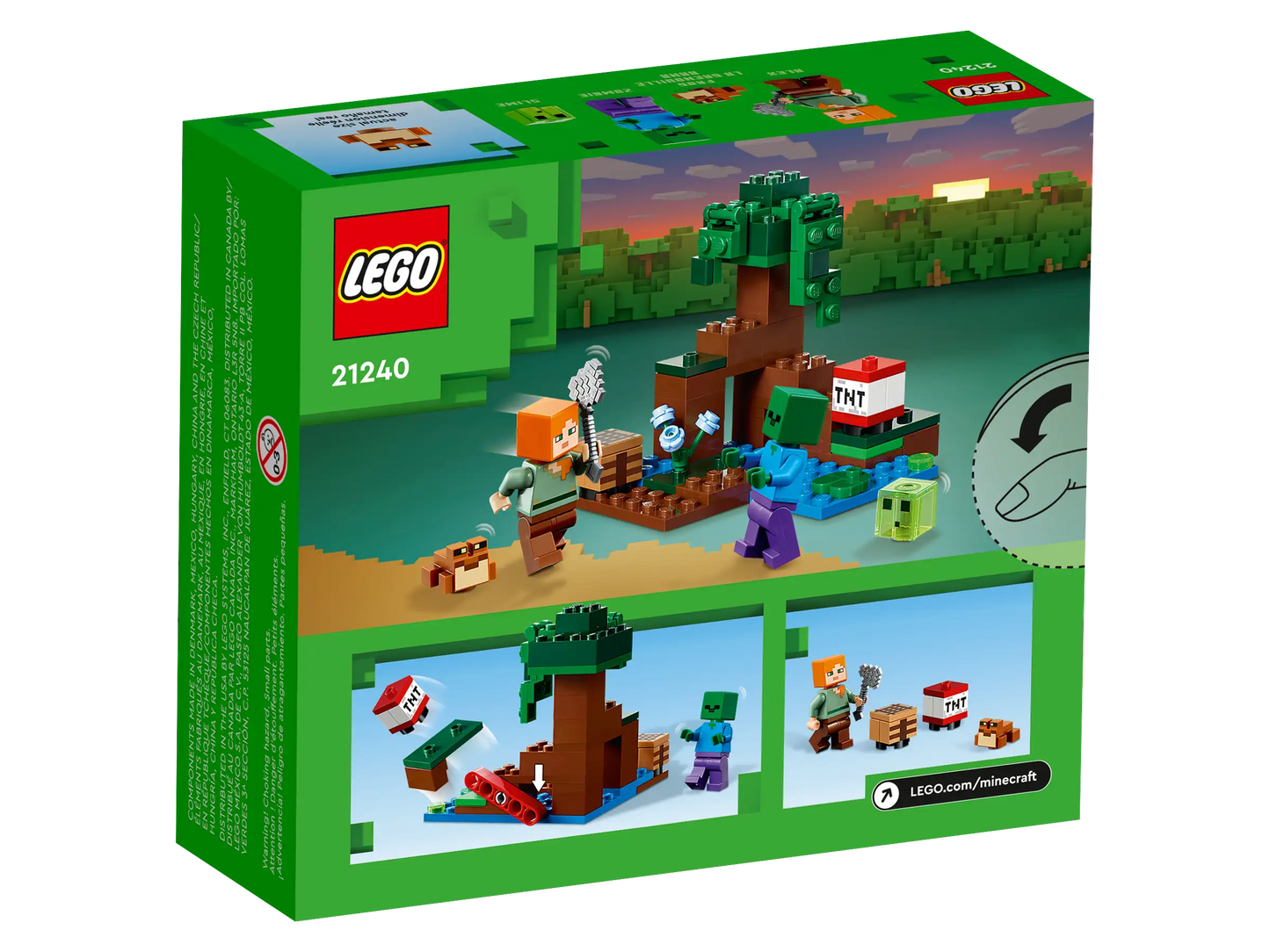 LEGO Minecraft 21240 The Swamp Adventure