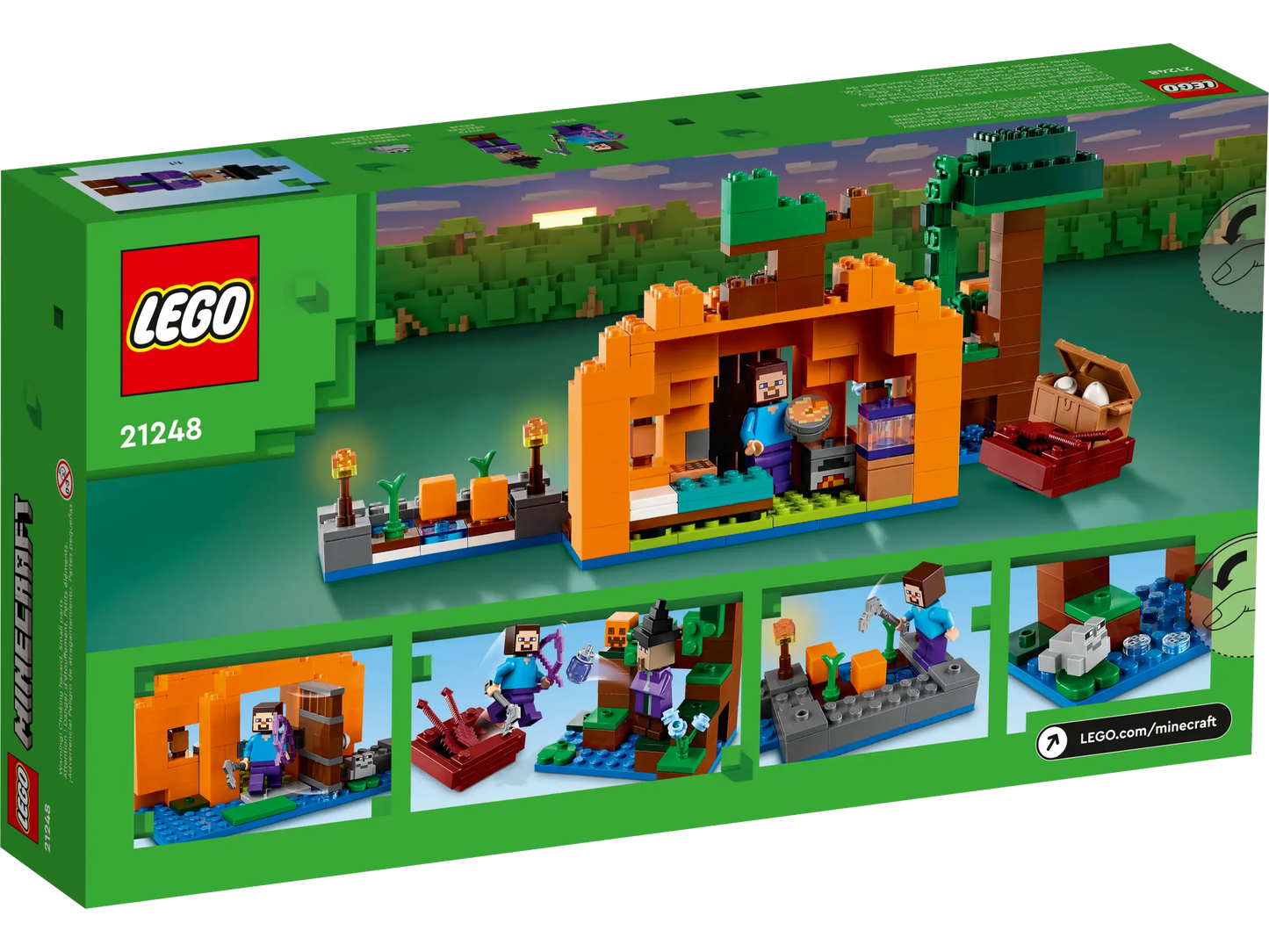 LEGO Minecraft 21248 The Pumpkin Farm
