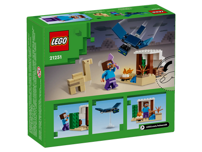 LEGO Minecraft 21251 Steve's Desert Expedition