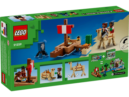LEGO Minecraft 21259 The Pirate Ship Voyage
