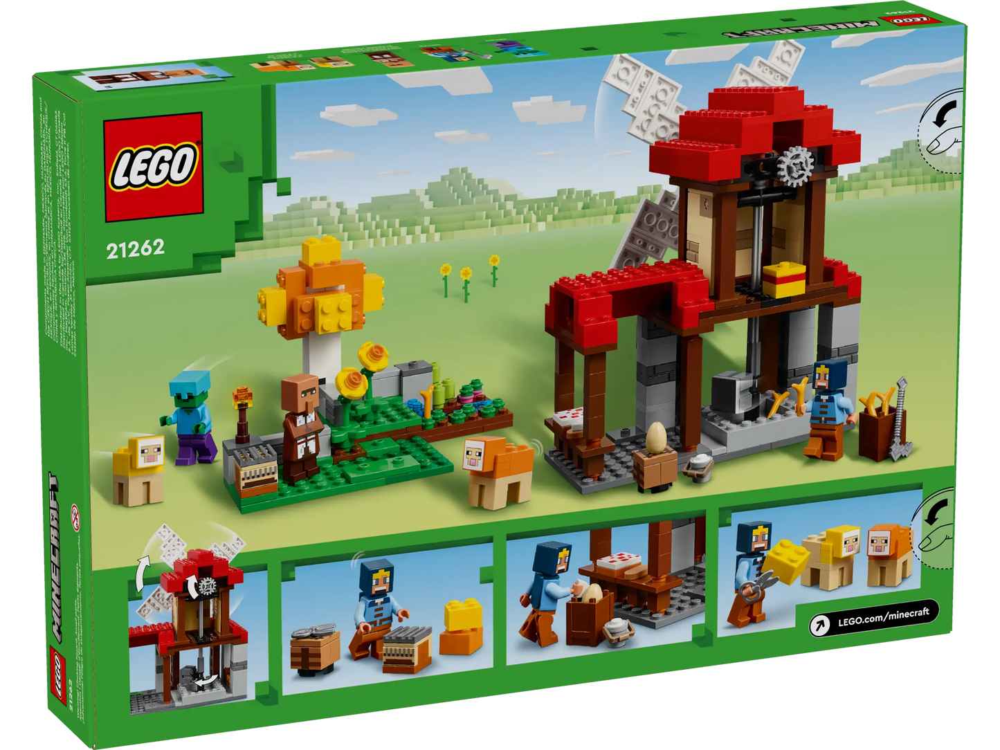 LEGO Minecraft 21262 The Windmill Farm