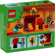 LEGO Minecraft 21266 The Nether Lava Battle