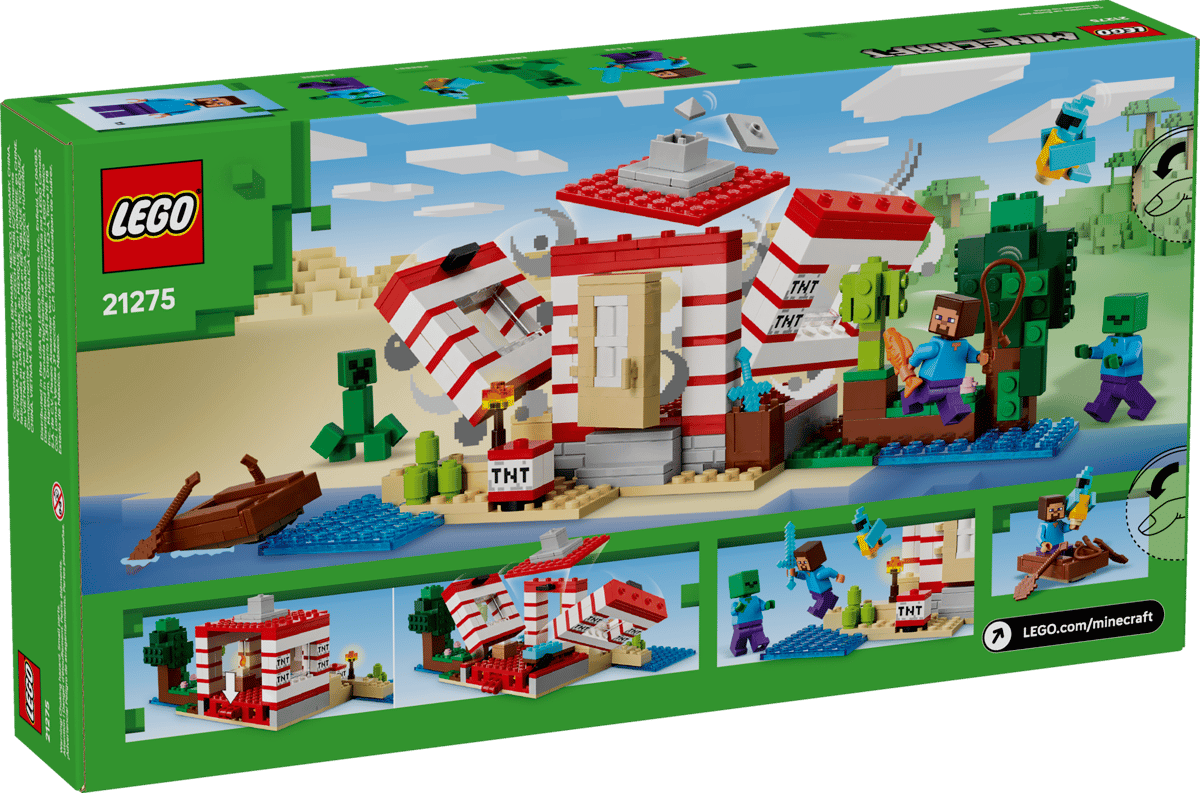 LEGO Minecraft 21275 The TNT Jungle House