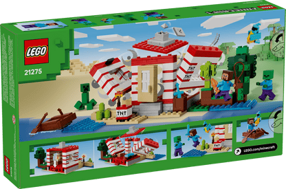 LEGO Minecraft 21275 The TNT Jungle House