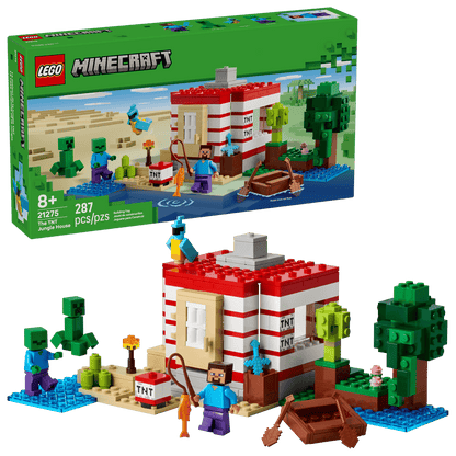 LEGO Minecraft 21275 The TNT Jungle House