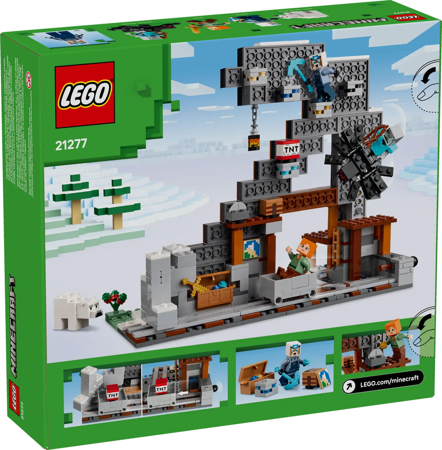 LEGO Minecraft 21277 The Pickaxe Mine