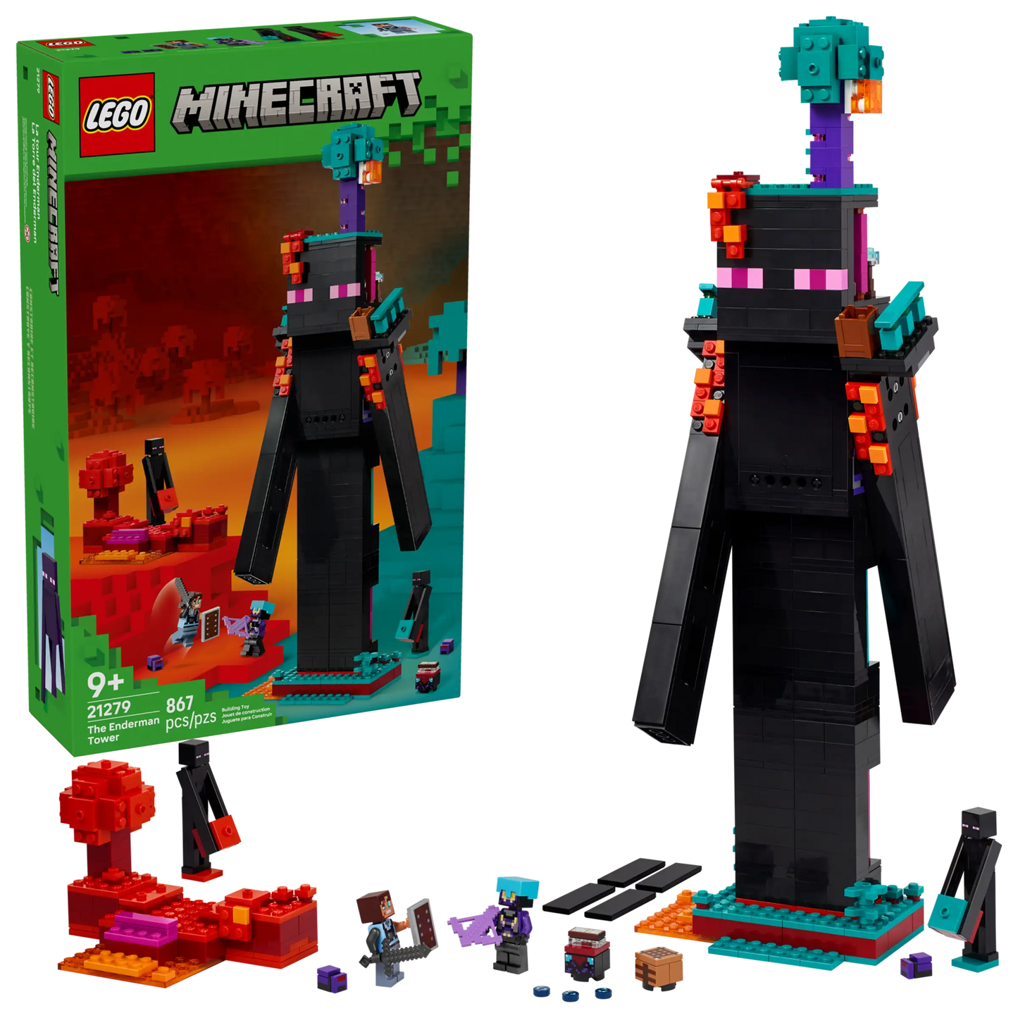 LEGO Minecraft 21279 The Enderman Tower