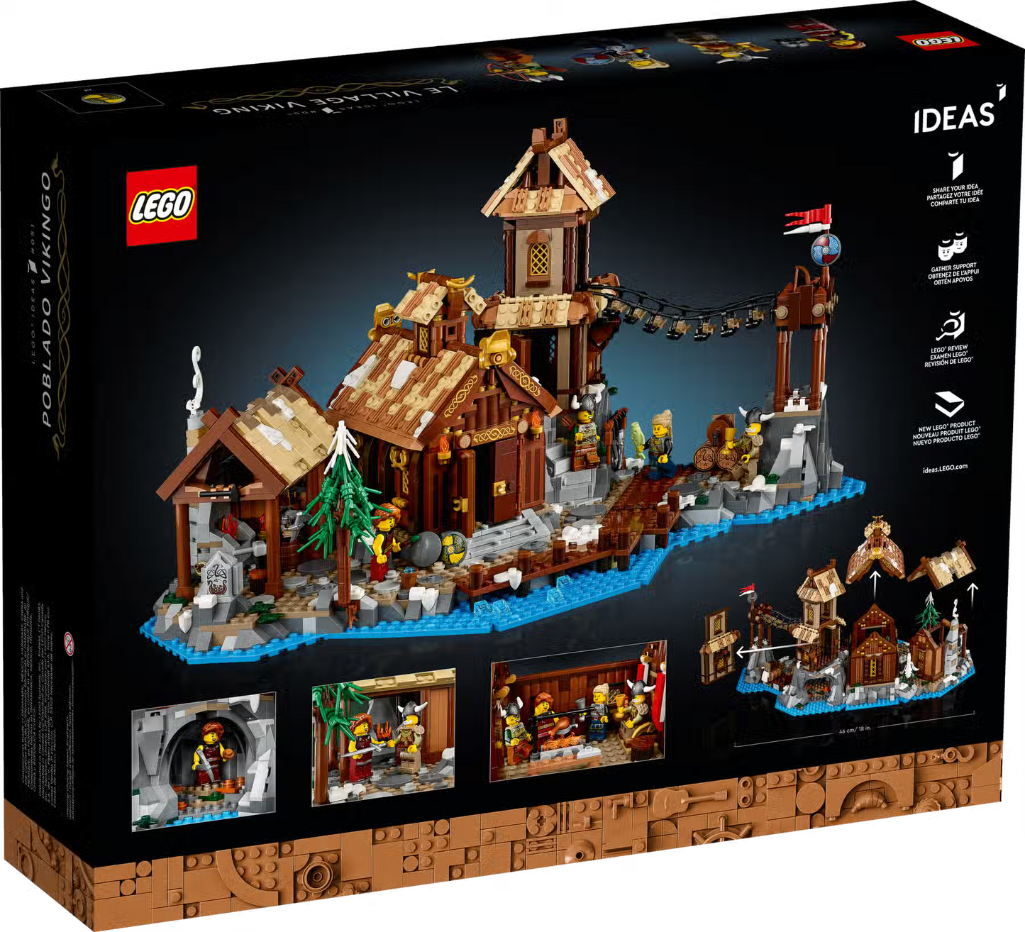 LEGO Ideas 21343 Viking Village
