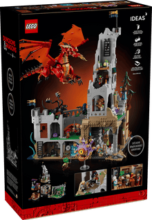 LEGO Icons 21348 Dungeons & Dragons Red Dragon’s Tale