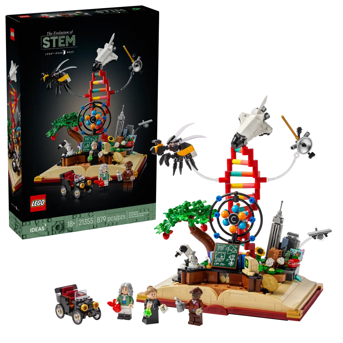 LEGO Ideas 21355 The Evolution of STEM