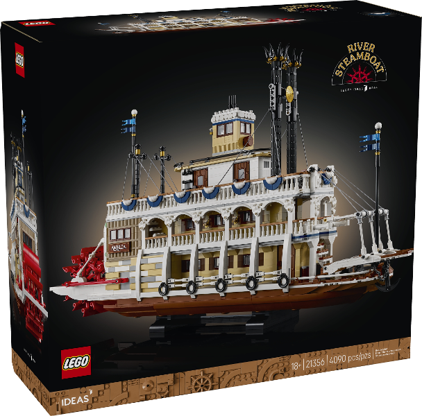 LEGO Ideas 21356 River Steamboat