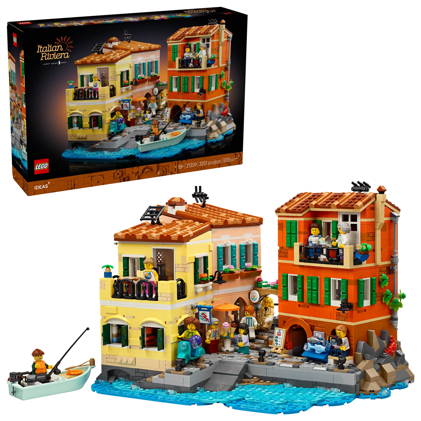 LEGO Ideas 21359 Italian Riviera