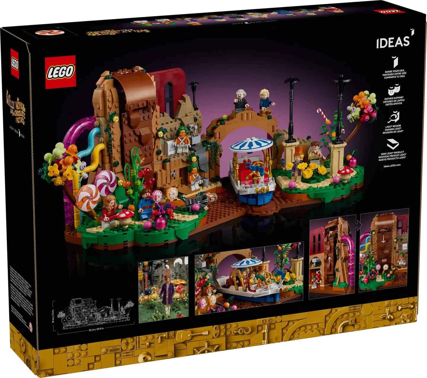 LEGO Ideas 21360 Willy Wonka & The Chocolate Factory