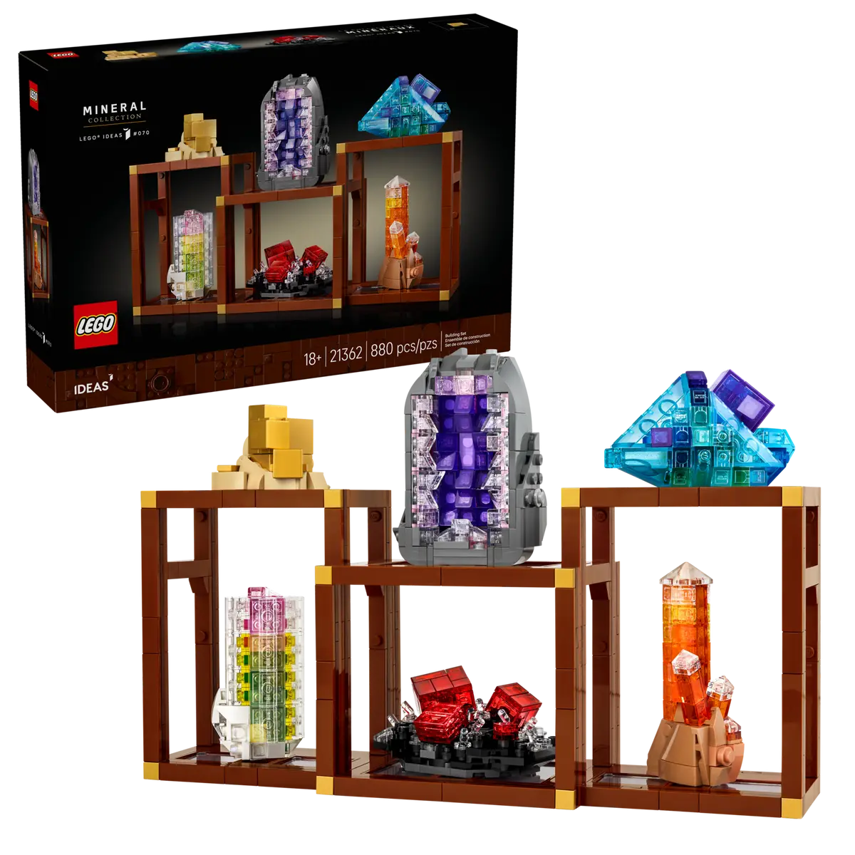 LEGO Ideas 21362 Mineral Collection