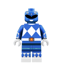 Blue Ranger - Famous Minifigs Custom Printed Minifigure
