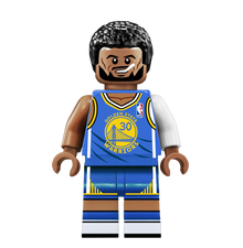 Stephen Curry (AWAY) - Famous Minifigs Custom Printed Minifigure