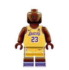 Lebron James - Famous Minifigs Custom Printed Minifigure