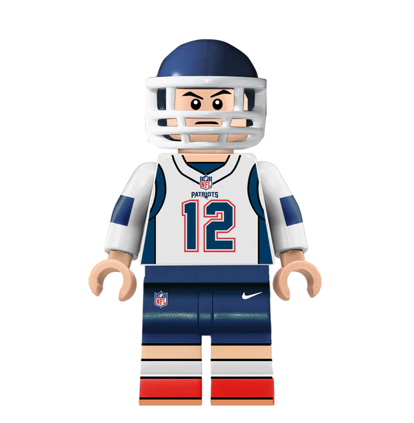 Tom Brady - Famous Minifigs Custom Printed Minifigure