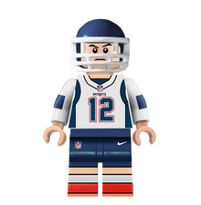 Tom Brady - Famous Minifigs Custom Printed Minifigure