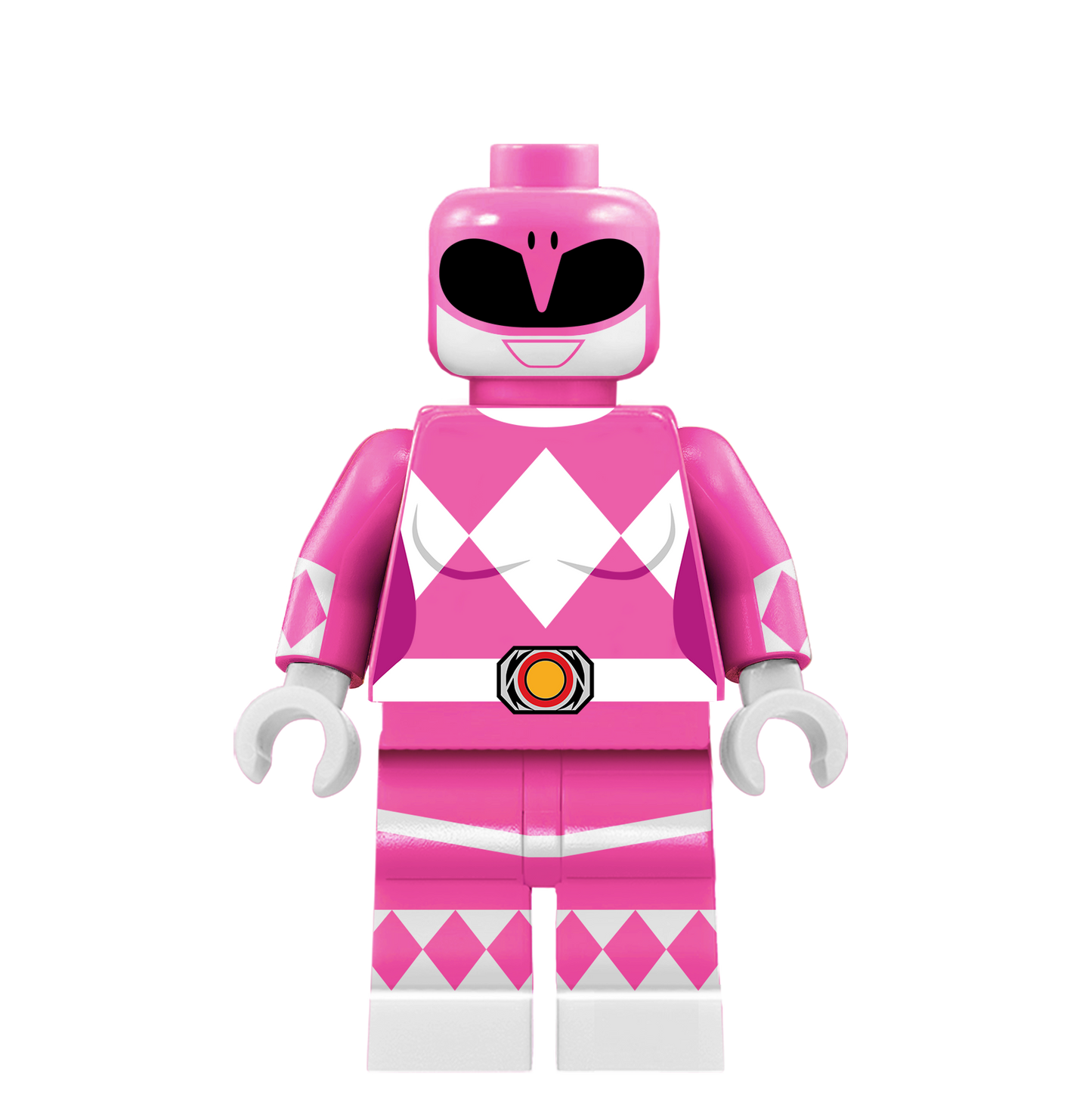Pink Ranger - Famous Minifigs Custom Printed Minifigure