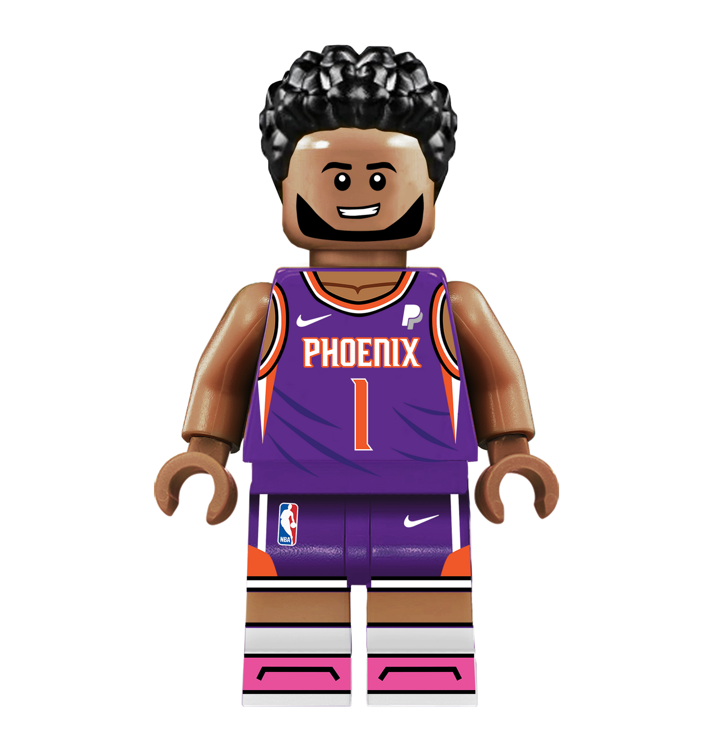 Devin Booker - Famous Minifigs Custom Printed Minifigure