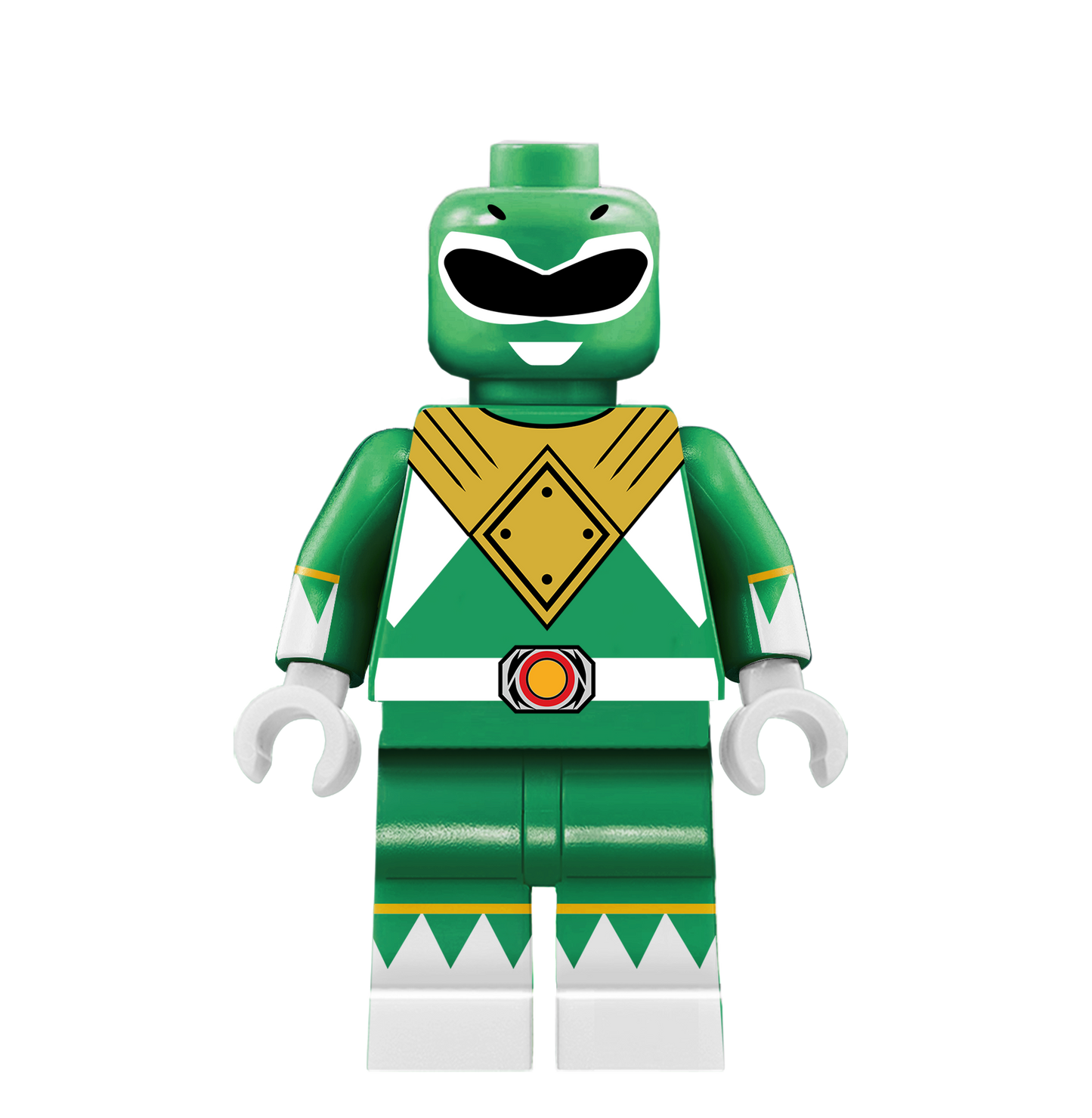 Green Ranger - Famous Minifigs Custom Printed Minifigure