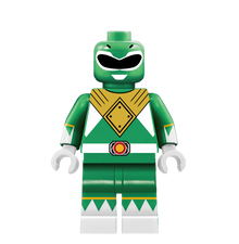 Green Ranger - Famous Minifigs Custom Printed Minifigure