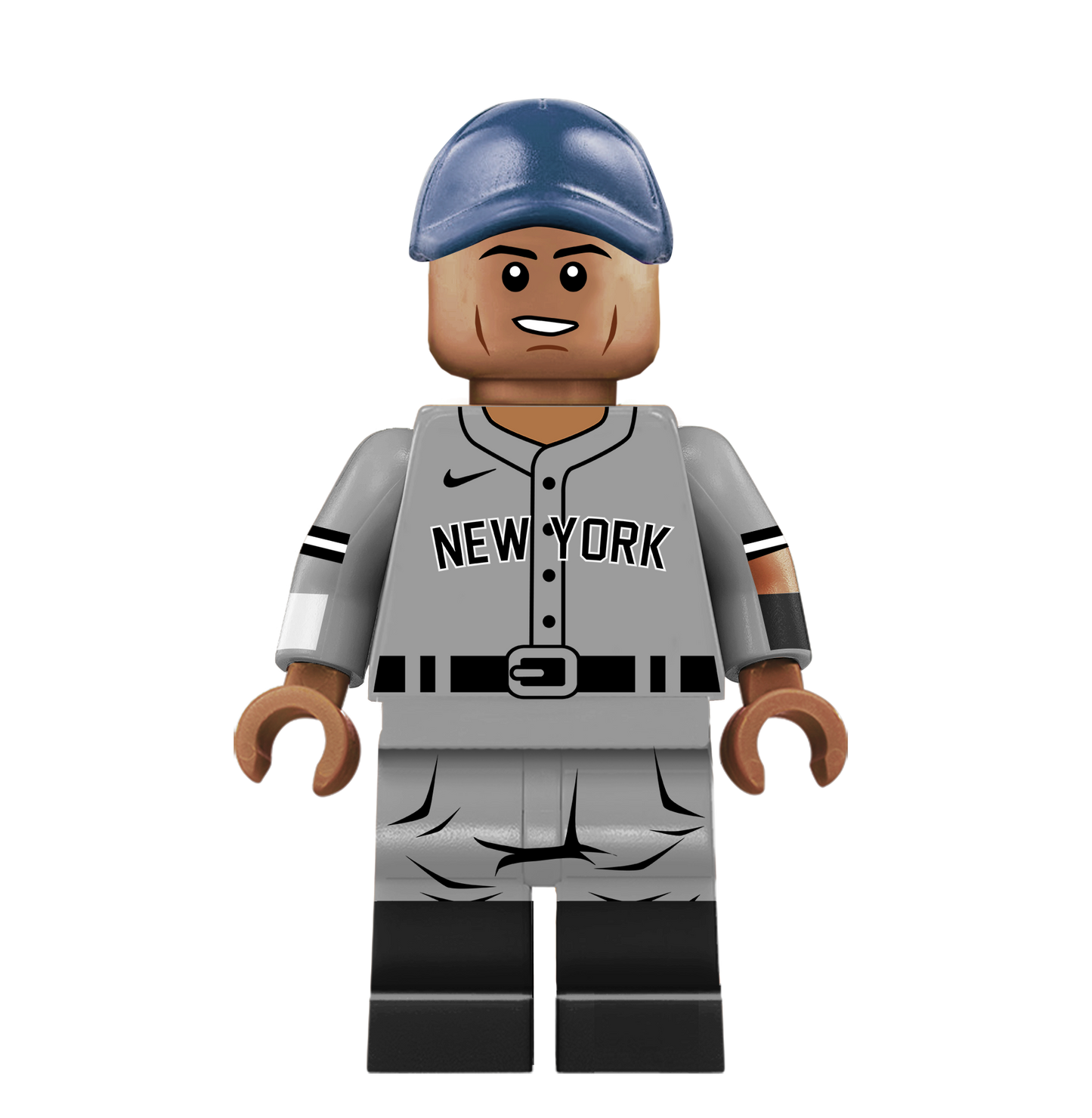 Aaron Judge (AWAY) - Famous Minifigs Custom Printed Minifigure