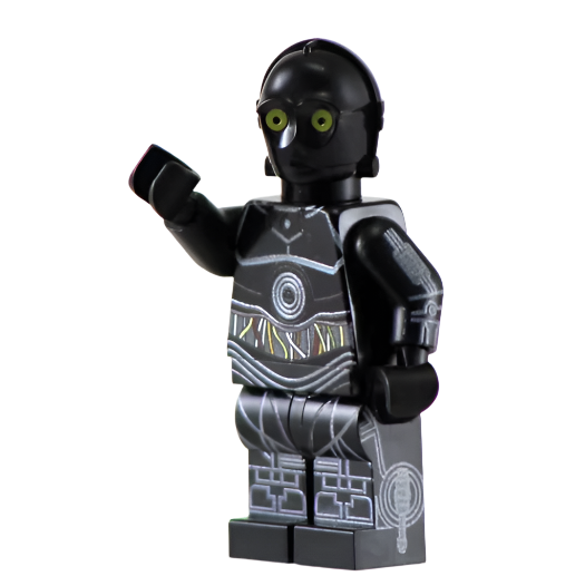 3-0 Droid - BigKidBrix Custom Printed Minifig