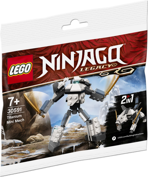 LEGO Ninjago: Legacy 30591 Titanium Mini Mech Polybag