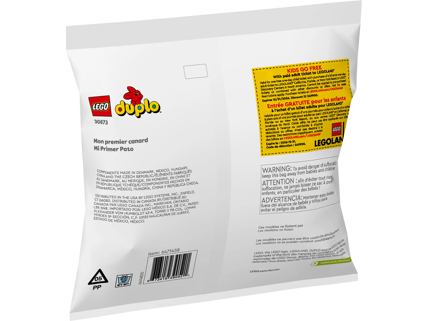 LEGO Duplo 30673 My First Duck