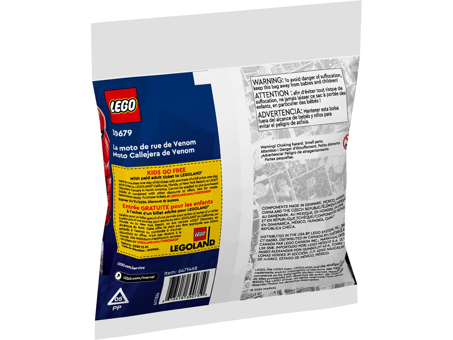 LEGO Marvel 30679 Venom Street Bike
