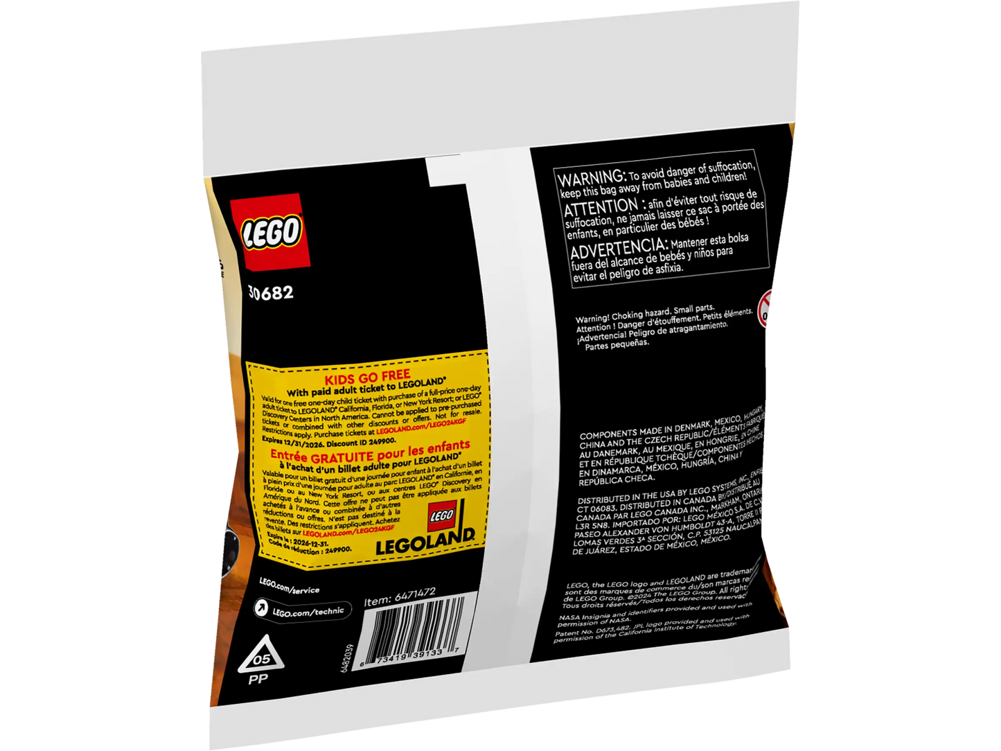 LEGO Technic 30682 NASA Mars Rover Perseverance