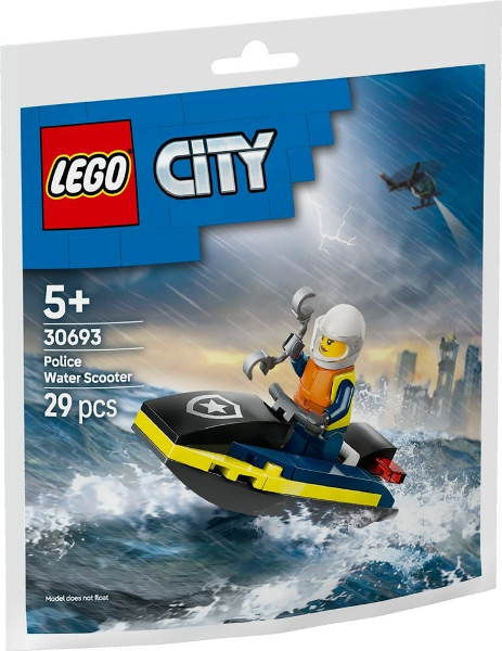 LEGO City 30693 Police Water Scooter Paper Pack