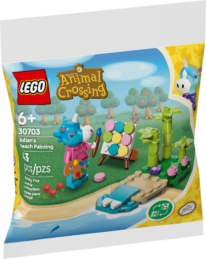 LEGO Animal Crossing 30703 Julian's Beach Painting