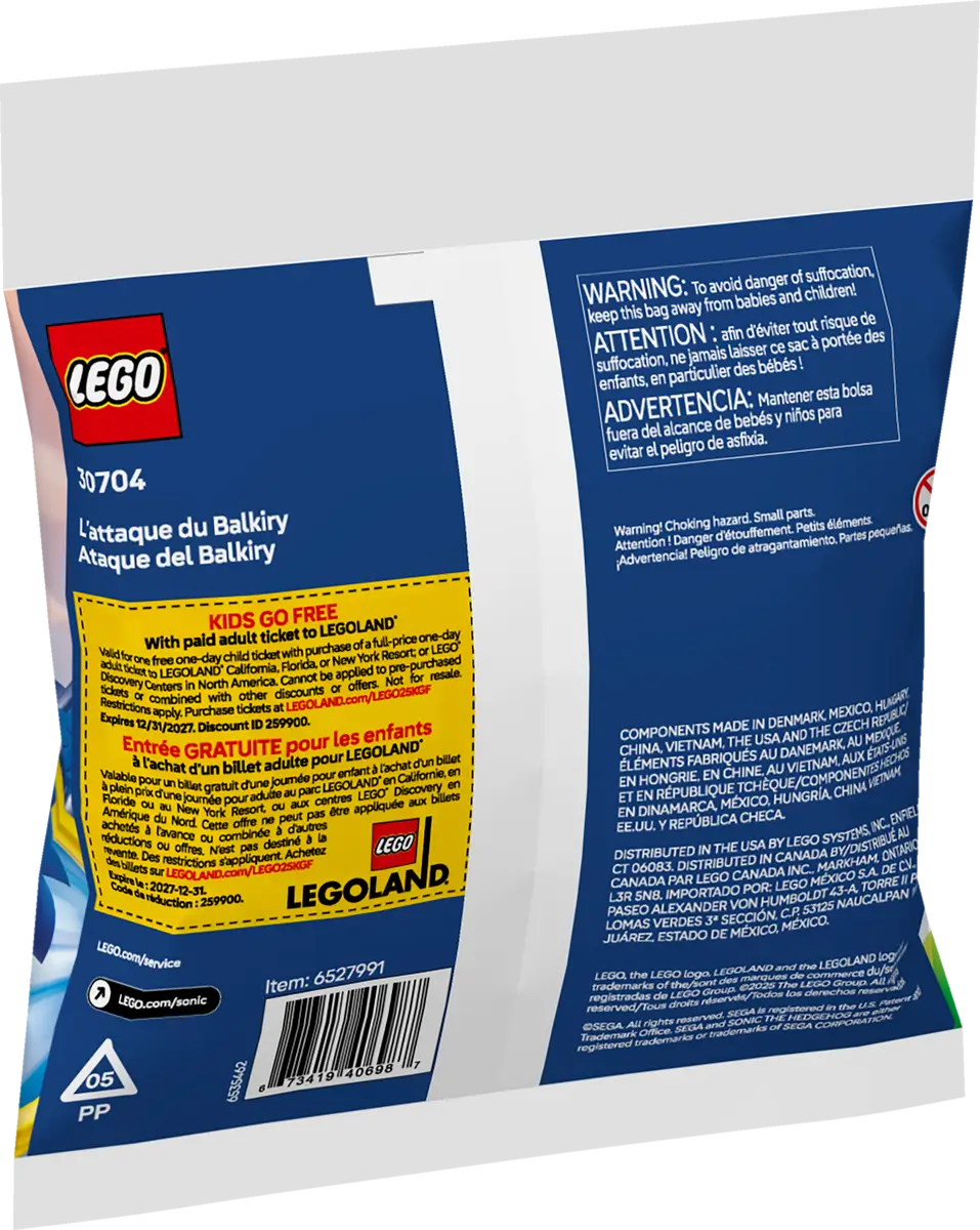 LEGO Sonic The Hedgehog 30704 Balkiry Attack Polybag