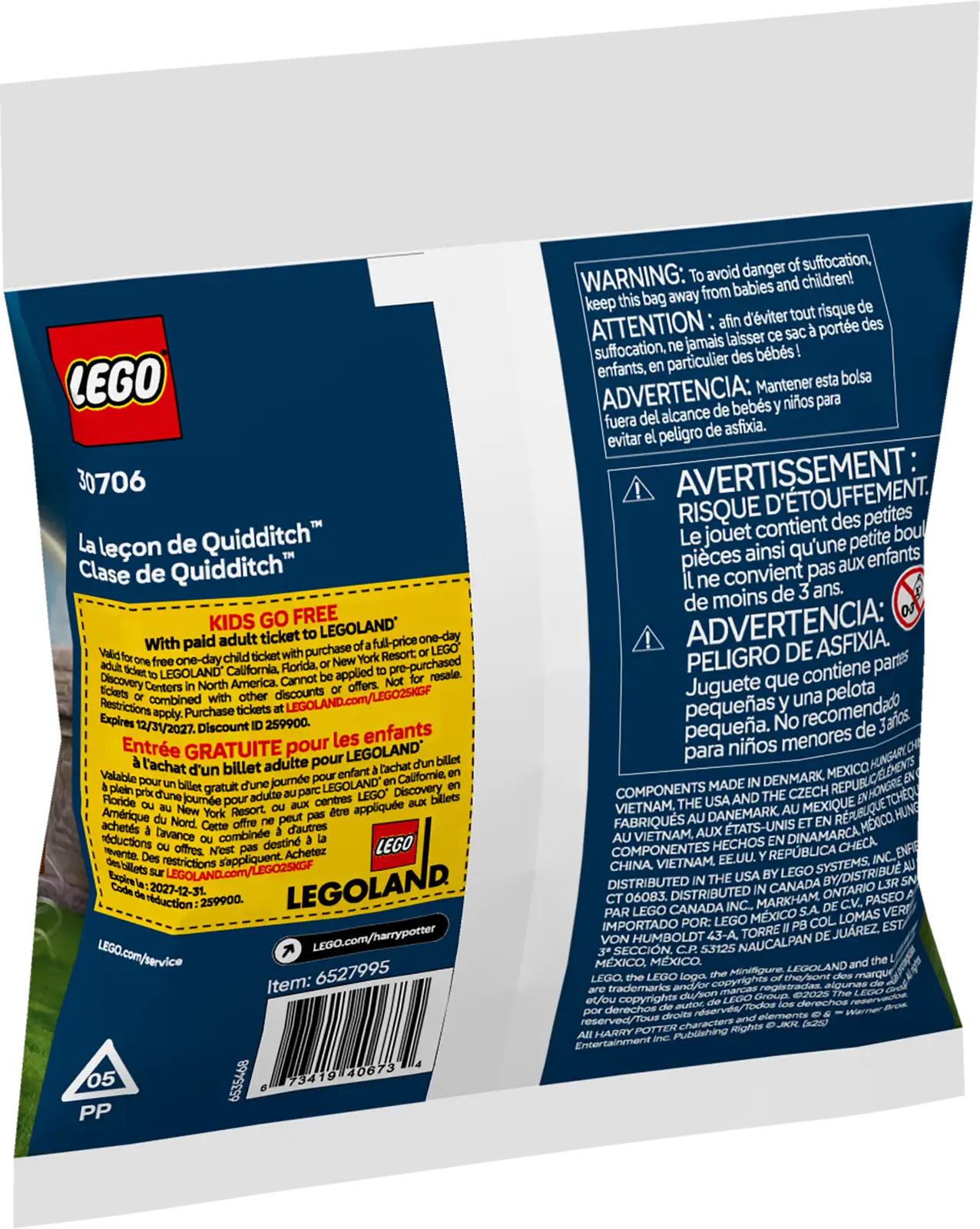 LEGO Harry Potter 30706 Quidditch Lesson