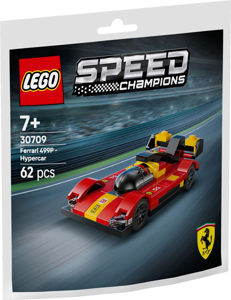 LEGO Speed Champions 30709 Ferrari 499P - Hypercar Paper Pack