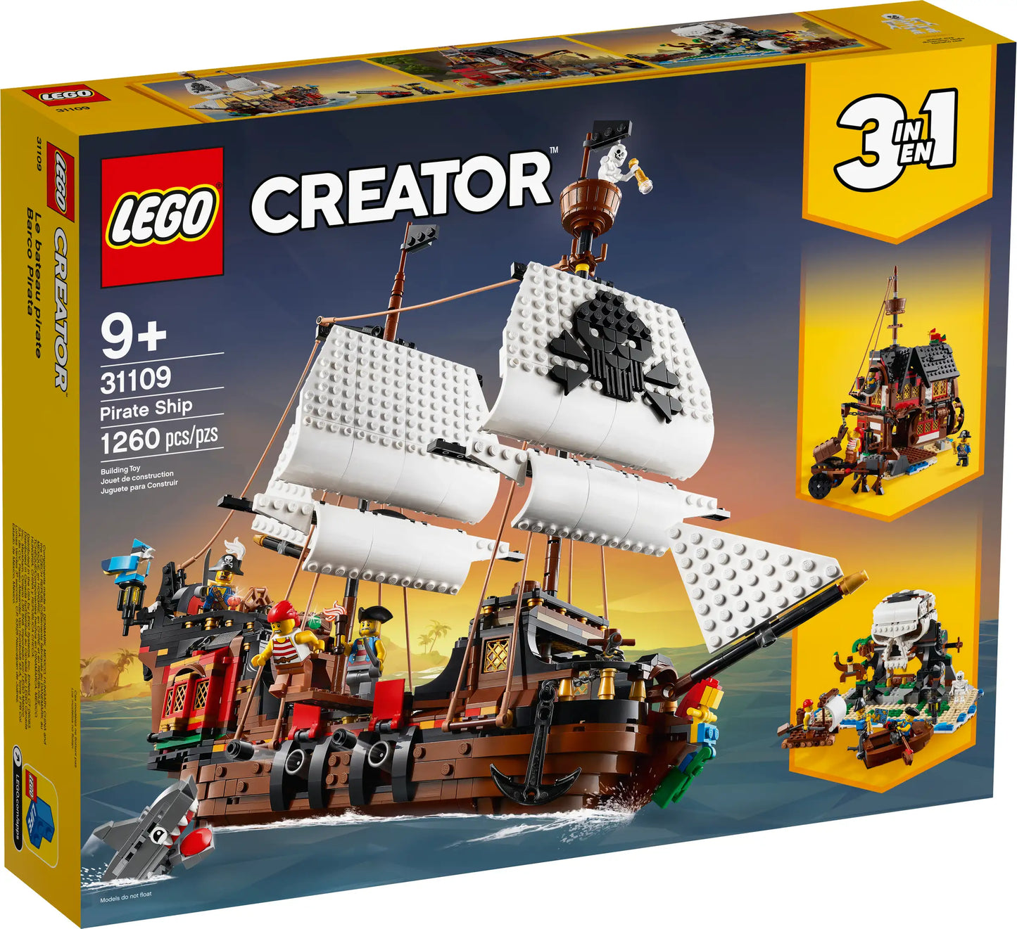 LEGO Creator 3in1 31109 Pirate Ship