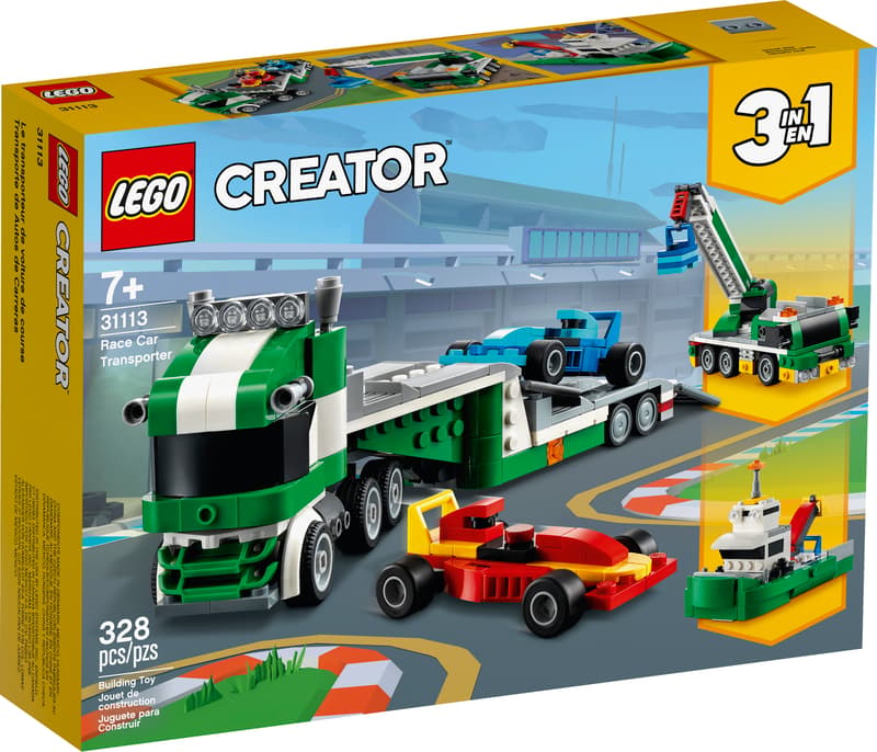 LEGO Creator 31113 Race Car Transport