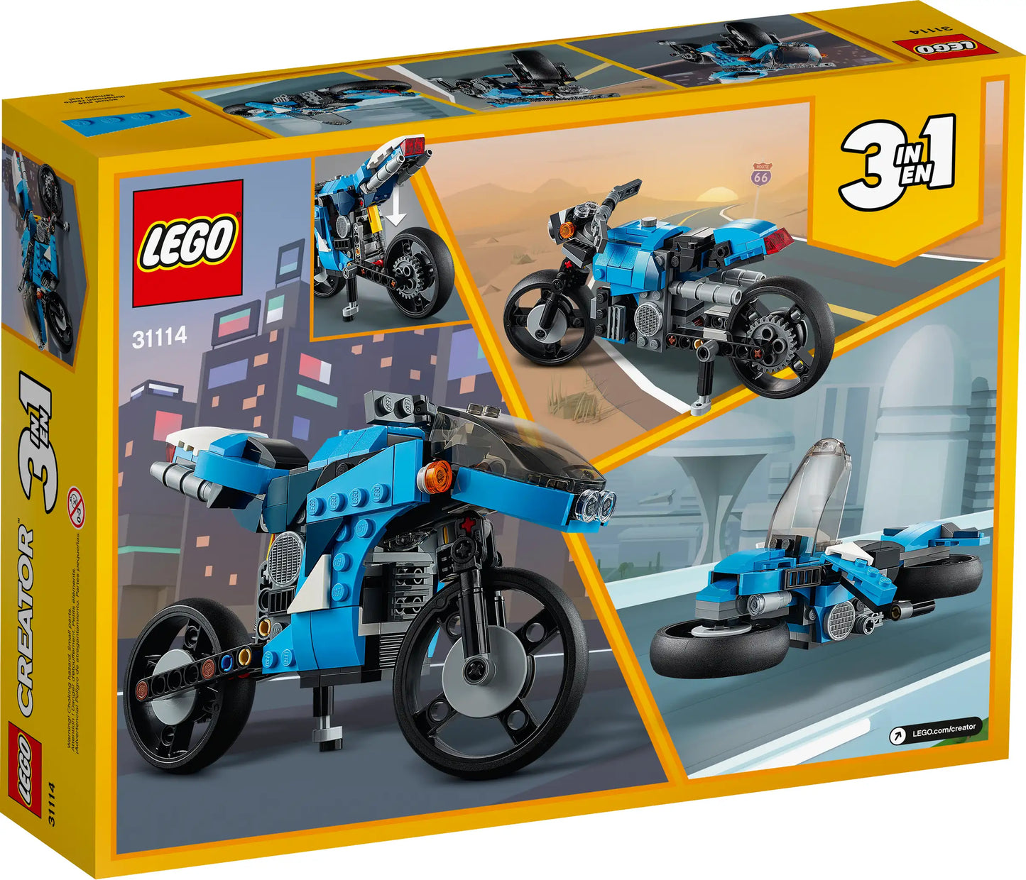 LEGO Creator 3in1 31114 Superbike