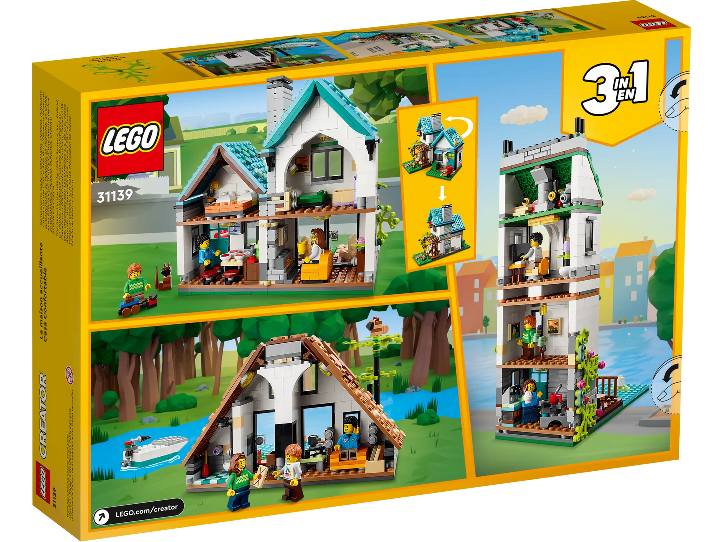 LEGO Creator 3in1 31139 Cozy House