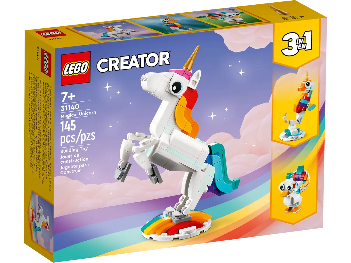 LEGO Creator 3in1 31140 Magical Unicorn